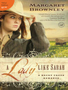 Imagen de portada para A Lady Like Sarah